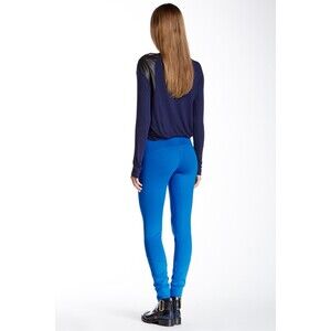 NWT New Womens VPL Femur Leggings Pants Yoga M Royal Blue Gym Run High End USA